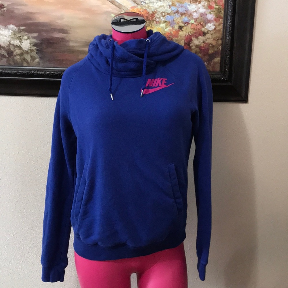 Nike Cowl Neck Hoodie Size Small